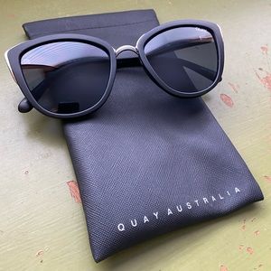 Quay My Girl black cat eye sunglasses